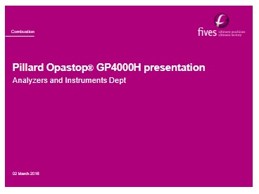 Pillard Opastop GP4000H